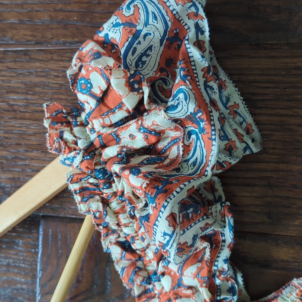 ANTHRO I NWT Smocked Tiered Boho Foral Mabel Maxi Dress by Love the Label, S - Picture 10 of 16